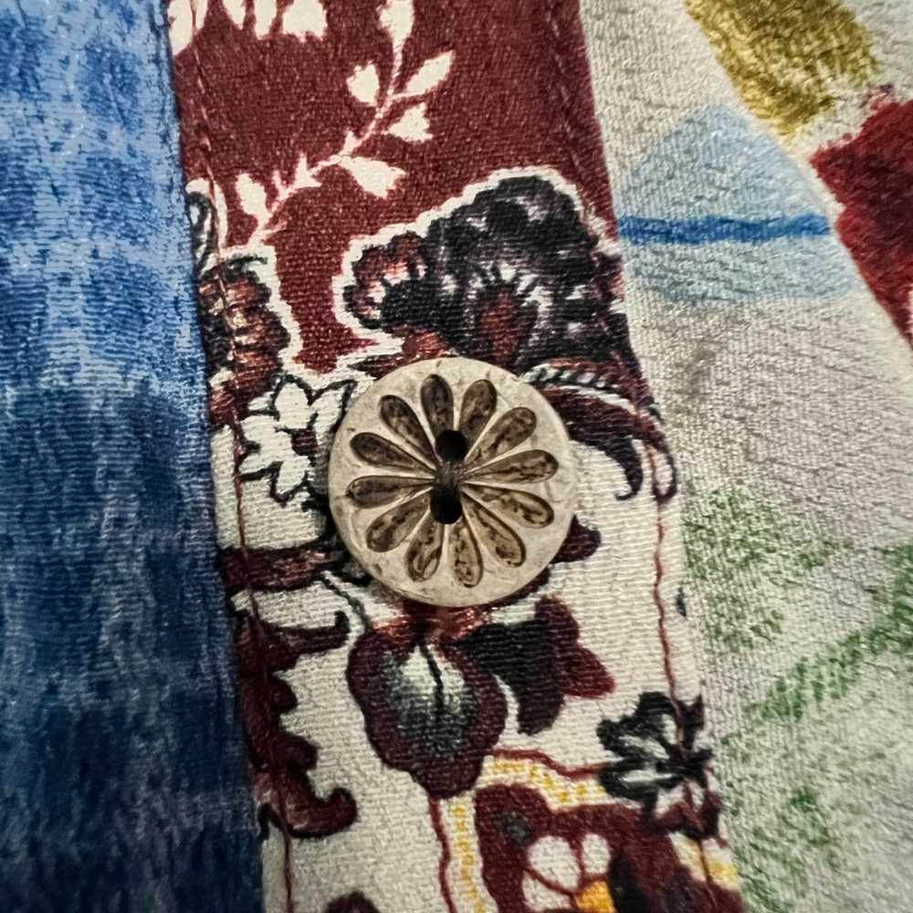 John Mark Multicolor Patchwork Blazer - image 4